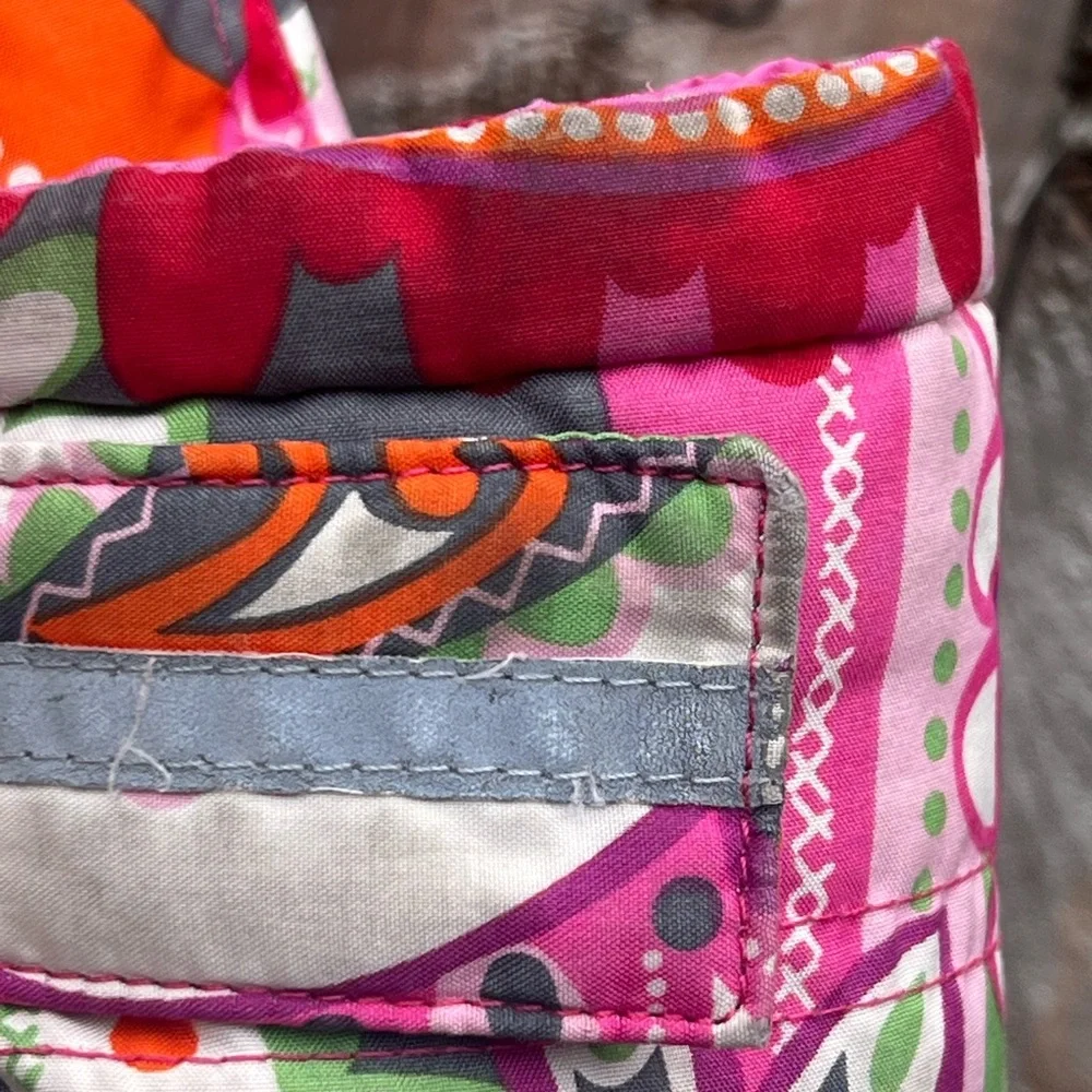 Hanna Andersson Journeys End winter jacket with a vibrant paisley pattern